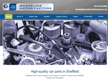 Tablet Screenshot of brakelinemotorfactors.co.uk
